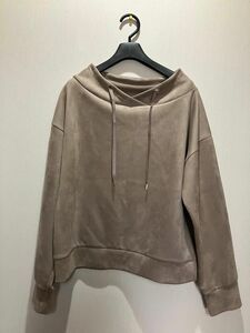 レディース服 パーカー Lサイズ ベージュ NAUW CLOSET