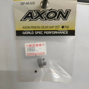 AXON PINION GEAR 64P 25T GP-A6-025,akson!XRAY,BD,TRF,MTC, Tamiya,