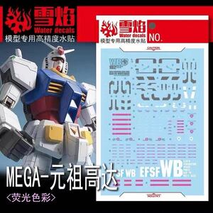 MEGA 1/48 RX-78-2 ガンダム用水転写式デカール 