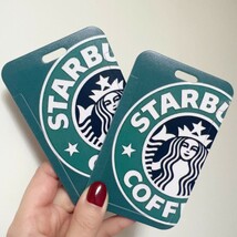 新品 　スタバ IDカードホルダー IDカードケース 社員証ケース ストラップ付 ネックストラップ　スターバックス　パスケース_画像4