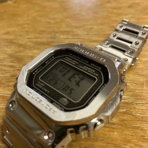 保証期限内 カシオ 電波ソーラー 腕時計 G-SHOCK GMW-B5000D-1JF フルメタル 5000シリーズ スマホリンク 純正ブレスの画像3