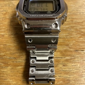 保証期限内 カシオ 電波ソーラー 腕時計 G-SHOCK GMW-B5000D-1JF フルメタル 5000シリーズ スマホリンク 純正ブレスの画像6