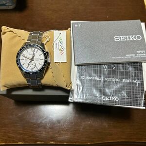 SEIKO PRESAGE 自動巻きGMT SEIKO140周年