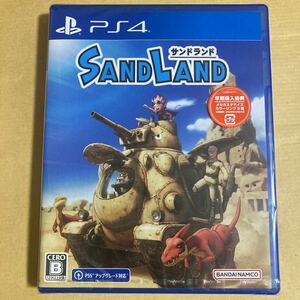 【新品未開封】PS4版　SAND LAND サンドランド　(早期購入特典付)　鳥山明