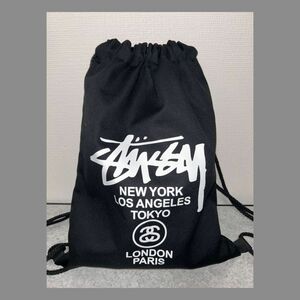 ★新品未使用★STUSSY エコバッグ　ナップザック　ステューシー