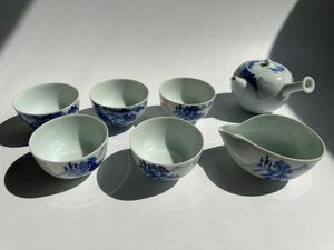 平安光楽　茶器セット 急須 湯呑み 湯呑 和食器 茶器 茶道具