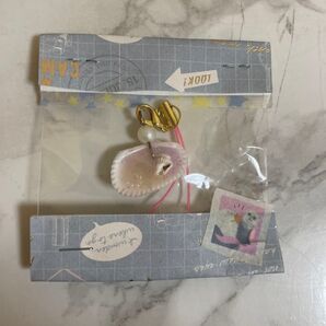 貝殻のキーホルダー