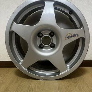 SPEEDLINE(スピードライン) 17インチホイール 希少物 アルミホイール 7J PCD98 ハブ径58 4本セットの画像3