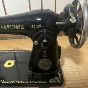 JANOME ジャノメ アンティークミシン レトロミシン 手工芸 手芸 ハンドクラフト 裁縫道具 裁縫の画像2
