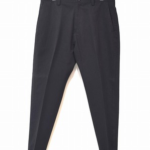 the sheherd UNDERCOVER (ザ シェパード アンダーカバー) USQ9501 リネン カルゼ テーパード スラックス BLACK 2 Pants SLACK パンツ 2 の画像1