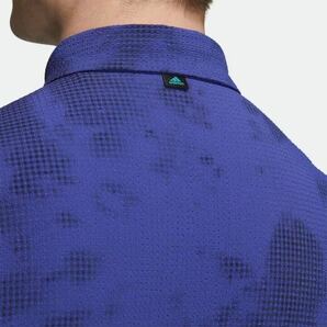 【M】即日発送 新品定価7350円 adidas golf アディダス ゴルフ メンズ 軽快 半袖ポロシャツ スプレーダイ半袖シャツの画像5