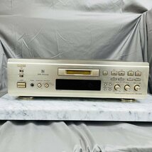 P1414☆【中古】DENON デノン DMD-1600AL MDデッキ_画像2