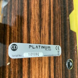 P1409☆【中古】【2個口】MONITOR AUDIO モニターオーディオ PLATINUM PL100/STAND II スピーカーペアの画像7