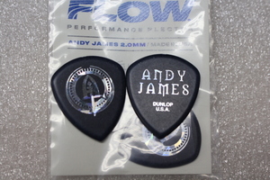 [ new goods ]JIM Dunlop( Jim Dunlop ) / ANDY JAMES FLOW JUMBO PICK 2.0mm( Anne tije-msf low jumbo pick )3 pieces set 