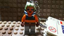 レゴ LEGO ☆ スターウォーズ Star Wars ☆ ミニフィグ キーホルダー ☆ アソーカ・タノAhsoka Tano ☆ 2008年製品・新品_画像2