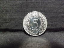 ドイツ　5マルク　1973年　外国コイン　銀貨_画像1