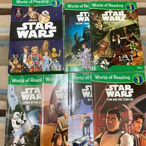 World of reading STAR WARS レベル1 ディズニー　スターウォーズ　英語版 6冊 Lucas film