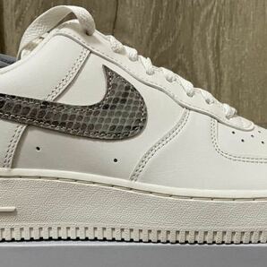 27cm NIKE WMNS AIR FORCE1 Low '07 Phantom ナイキ ウィメンズ エアフォース1 ロー '07 ファントム SNAKE スネーク 新品 DD8959-002の画像2