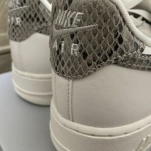 即決26.5cm NIKE WMNS AIR FORCE1 Low '07 Phantom ナイキ ファントム SNAKE スネーク 蛇柄 新品 DD8959-002 の画像3