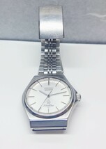 稼働品 セイコー SEIKO クオーツ QUATZ シルバーウェーブ Silver Wave 7121-7010 ノンデイト メンズ 腕時計 _画像7