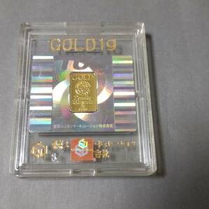 1G GOLD 東京ユニオンサーキュレーション 田中貴金属 インゴット 徳力 1 純金の画像1