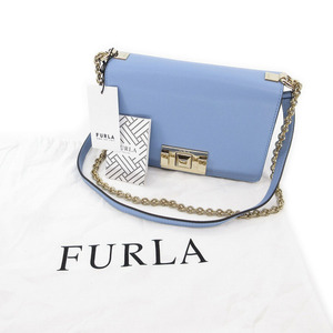 送料無料 新品 未使用 フルラ FURLA ショルダーバッグ ポシェット チェーン レザー BVA6NMB レディース