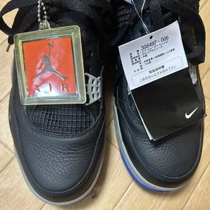 未使用★Nike Air Jordan 4 Retro ナイキ エアジョーダン4レトロ 27.5cmの画像4