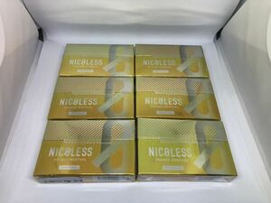 送料無料 NICOLESS ニコレス オレンジメンソール 6箱 120本 茶葉 ヒートスティック ニコチンなし 減煙 加熱式たばこ ニコチンレス