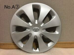 No.A③ 全国送料無料 トヨタ アクア AQUA 前期 NHP10 15インチ 純正 ホイール キャップ カバー 1枚 TOYOTA AQUA hubcap 即決