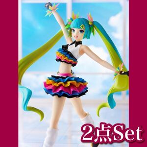 【新品】初音ミク☆Project DIVA MEGA39's FIGURIZM “初音ミク ─ Catch the Wave ─” ２点セット