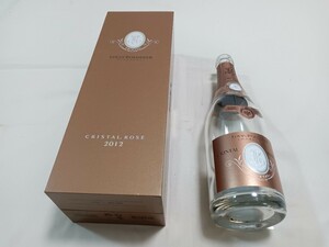 Луи Редерер Шампанский Crystal Rose 2012 пустая коробка и пустой набор бутылок