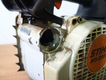 ☆【2T0221-3】 STIHL スチール MS200T エンジンチェーンソー ジャンク_画像8