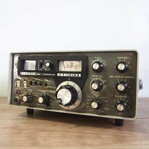 ☆【1T0416-18】 YAESU 八重洲 FT-101BS SSBトランシーバー ジャンクの画像1