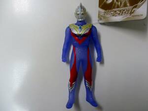 03U116☆ 【タグ付き】　ウルトラヒーローシリーズ　ウルトラマン トリガー マルチタイプ スペシャルカラーver.　ソフビ 円谷 バンダイ