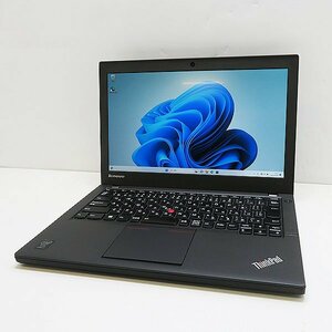 ▽Lenovo ThinkPad X240 (20AL)【Core i7 (4600U)/8GB/SSD256GB/Win11Pro/Wi-Fi/WEBカメラ/Bluetooth/ACアダプー付属】