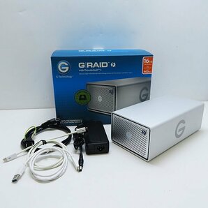 〇G-Technology G RAID with Thunderbolt 3【0G05761/HDD16TB(8TBx2)/Thunderbolt3/USB Type-C/HDMI】の画像1