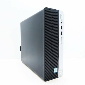 〇HP ProDesk 400 G6 SFF【第9世代 Core i5 9500/メモリ16GB/SSD256GB+HDD500GB/Win10Pro-64bit/DVD-マルチ/DP】