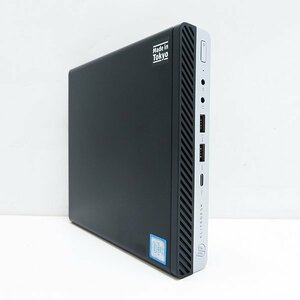 10000円スタート〇HP EliteDesk 800 G3 DM【第7世代 Core i7 7700T/メモリ16GB/HDD500GB/Win10Pro-64bit/DP/Type-C】