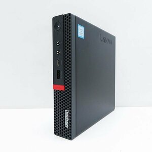 ▽Lenovo ThinkCenter M720qTiny【第8世代Core i5-8400T/メモリ8GB/HDD500GB/Win11/HDMI/DP/コンパクトPC】