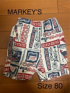 MARKEY’S マーキーズ ハーフパンツ ショートパンツ　子供服80