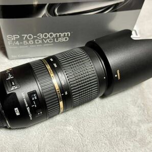 タムロンSP70-300mm F/4-5.6Di VC USD A005 キヤノンEFマウントcanonデジタル一眼交換レンズキャノンTAMRONズームレンズの画像1