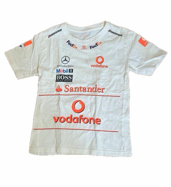 Mercedes Benz Mobil1 BOSS HUGOBOSS Vodafone F1 メルセデス ベンツ ボス 子供服 白