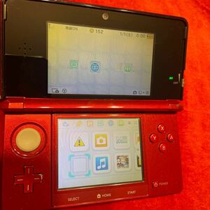 動作品！　Nintendo 任天堂 3DS ニンテンドー3DS レッド