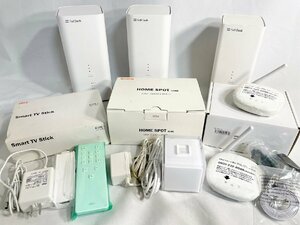 【まとめ売り】HOME SPOT CUBE , fon ×2台 , Smart TV Stick , SoftBank Air ターミナル4 ×2台 , SoftBank Air ターミナル3 【未確認】