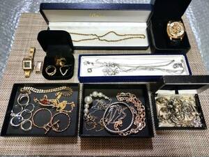 アクセサリー 貴金属 遺品整理 ネックレス ペンダント 指輪 リング ピアス 時計 ビンテージ まとめ ジャンク