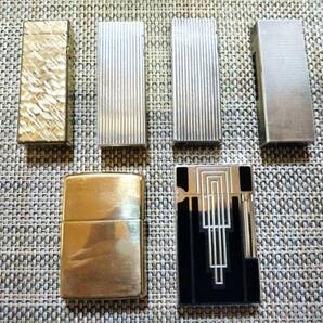 ダンヒル Dunhill デュポン S.T.Dupont ジッポー Zippo ライター 喫煙 着火未確認 ジャンクの画像2