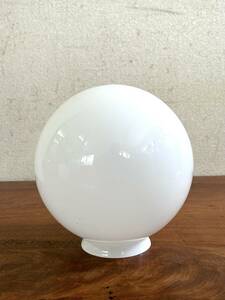 . white gala slump shade lamp body glass Vintage lighting shade only diameter 20cm