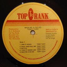 LP Tony Tuff / Wha We A Go Do / Top Rank_画像3