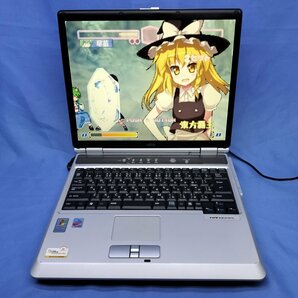 ★レトロゲーム向け★Windows98SE+WindowsXP+Windows7+PC-9801+FM TOWNS+MAC+PCエンジン+アーケード機★マルチブート★富士通 FMV NB75L★の画像2