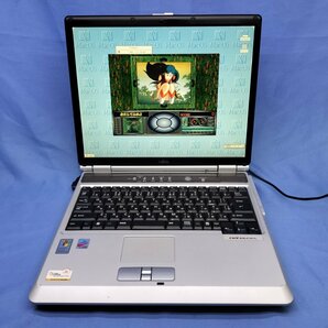 ★レトロゲーム向け★Windows98SE+WindowsXP+Windows7+PC-9801+FM TOWNS+MAC+PCエンジン+アーケード機★マルチブート★富士通 FMV NB75L★の画像5